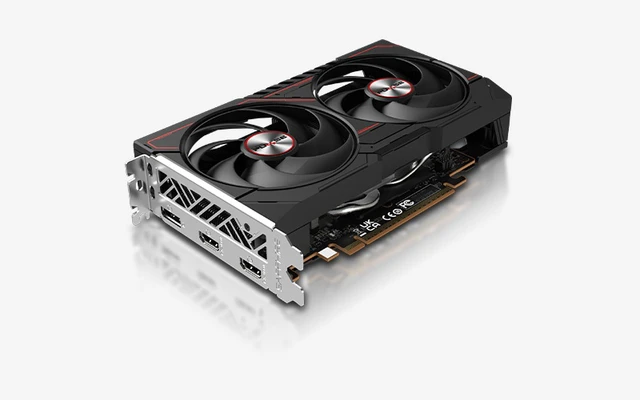 Alt view image 3 of 5 - SAPPHIRE PULSE S Radeon RX 9060 XT 8GB GDDR6 PCI Express 5.0 x16 ATX Graphics Card 11351-31