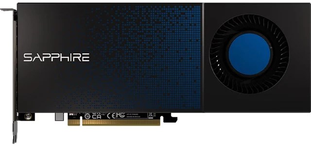 Main image of Sapphire AMD RADEON RX 7900XTX 24G DDR6 BLOWER graphics card, featuring deepseek AI-designed rendering, high-performance desktop gaming graphics card for PC, 11322-05-10G