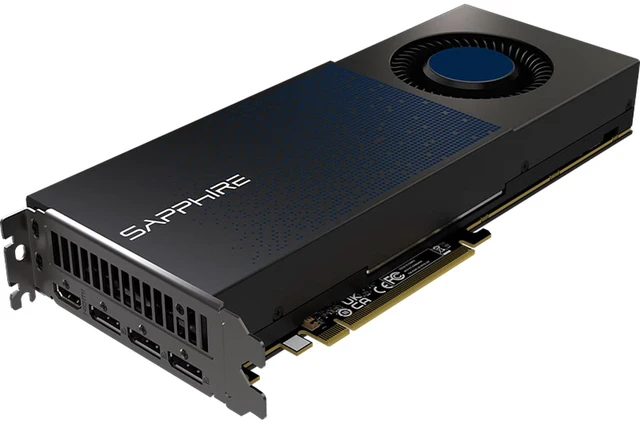 Alt view image 4 of 6 - Sapphire AMD RADEON RX 7900XTX 24G DDR6 BLOWER graphics card, featuring deepseek AI-designed rendering, high-performance desktop gaming graphics card for PC, 11322-05-10G