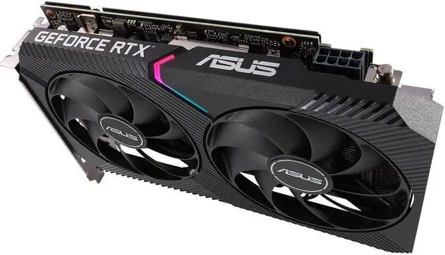Alt view image 5 of 7 - ASUS Dual GeForce RTX 3060 Video Card DUAL-RTX3060-O12G-V2