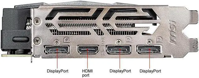 Alt view image 7 of 7 - MSI Gaming GeForce GTX 1660 SUPER 6GB GDDR6 PCI Express 3.0 x16 Video Card GTX 1660 SUPER GAMING Z