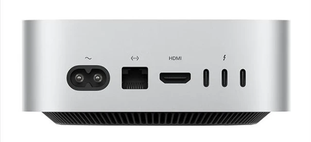 Alt view image 5 of 7 - Apple 2024 Mac Mini M4 Ultra Compact Desktop Computer M4 chip10core CPU10core GPU24GB Unified Memory2TB SSD StorageGigabit EthernetWi-Fi 6EThunderbolt 4Works with iPhone/iPadExcellent