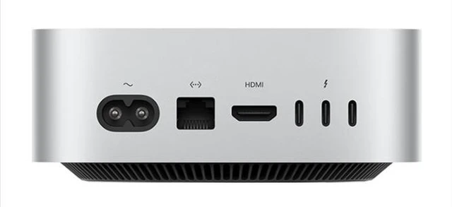 Alt view image 5 of 14 - Apple 2024 Mac Mini M4 Ultra Compact Desktop Computer, M4 chip,10core CPU,10core GPU,16GB Unified Memory,256GB SSD Storage,Gigabit Ethernet,Wi-Fi 6E,Thunderbolt 4,Works with iPhone/iPad,Excellent