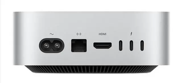 Alt view image 5 of 7 - Apple 2024 Mac Mini Compact Desktop, M4 Pro Chip, 12-Core CPU, 16-Core GPU, 16-Core NE, 24GB Unified Mem, 2TB SSD, GbE, Wi-Fi 6E, TB5, HDMI 2.1, BT5.3, iPhone/iPad Compatible, Pro High-Speed Computing