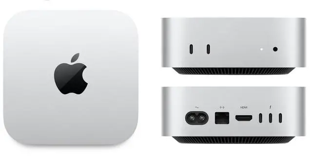 Alt view image 2 of 7 - Apple 2024 Mac Mini Compact Desktop,M4 Pro Chip,12-Core CPU,16-Core GPU, 16-Core NE, 48GB Unified Mem, 512GB SSD, GbE, Wi-Fi 6E, TB5, HDMI 2.1, BT5.3, iPhone/iPad Compatible, Pro High-Speed Computing