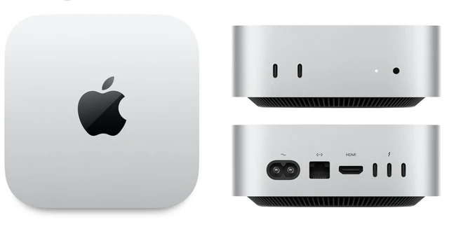 Alt view image 5 of 7 - Apple 2024 Mac Mini M4 Ultra Compact Desktop Computer, M4 chip,10core CPU,10core GPU,16GB Unified Memory,512GB SSD Storage Upgraded,Gigabit Ethernet,Wi-Fi 6E,Thunderbolt 4,Works with iPhone/iPad