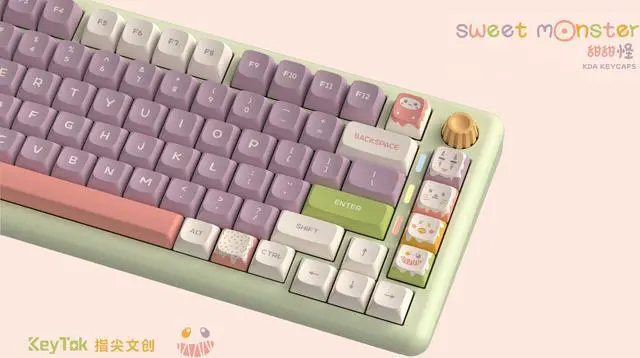 Alt view image 3 of 3 - KDA Sweetooster
Dye-Sub PBT Keyaps