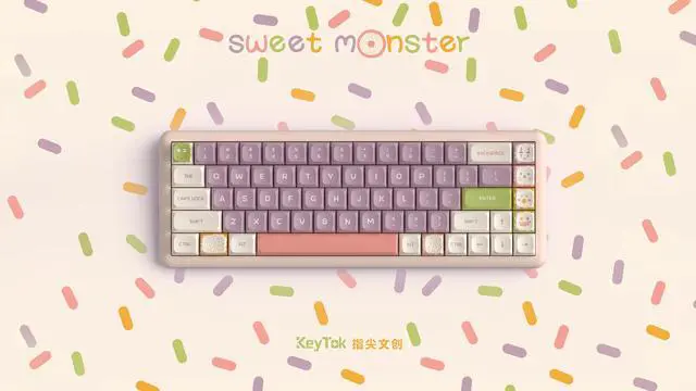 Alt view image 2 of 3 - KDA Sweetooster
Dye-Sub PBT Keyaps