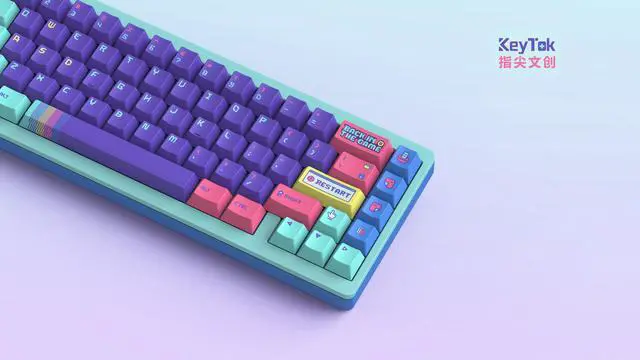 Alt view image 3 of 4 - Cherry Back In The Game
Dye-Sub PBT Keycaps