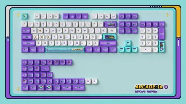 Main image of KDS Arcade-ia
Dye-Sub PBT Keycaps