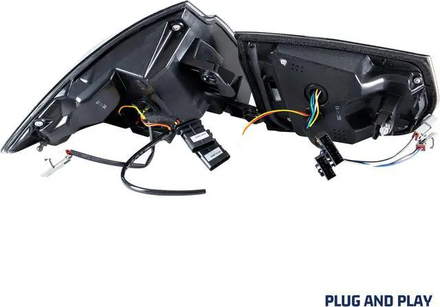 Alt view image 5 of 5 - LED Tail Lights Sequential Indicator For 2012-2018 BMW F30 F35 F80 M3 Start Up Animation Rear Lamp Assembly(Black)