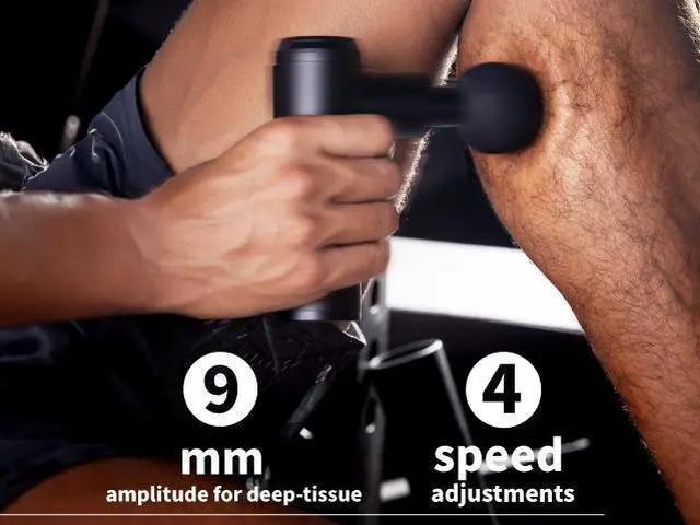 Alt view image 3 of 7 - Project Mars PISOOKA X2 Mini Massage Gun, Intellitopia Massage Gun, Lightweight Portable Massage Gun for Muscle Relaxation, Compact Handheld Massager for Deep Tissue Percussion (Dark Green)
