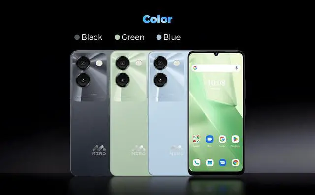 Alt view image 2 of 7 - Miro A67 Unlock 8Core Android 14GO 6.75''HD Large Screen Smartphone with Expandable Storage 1TB