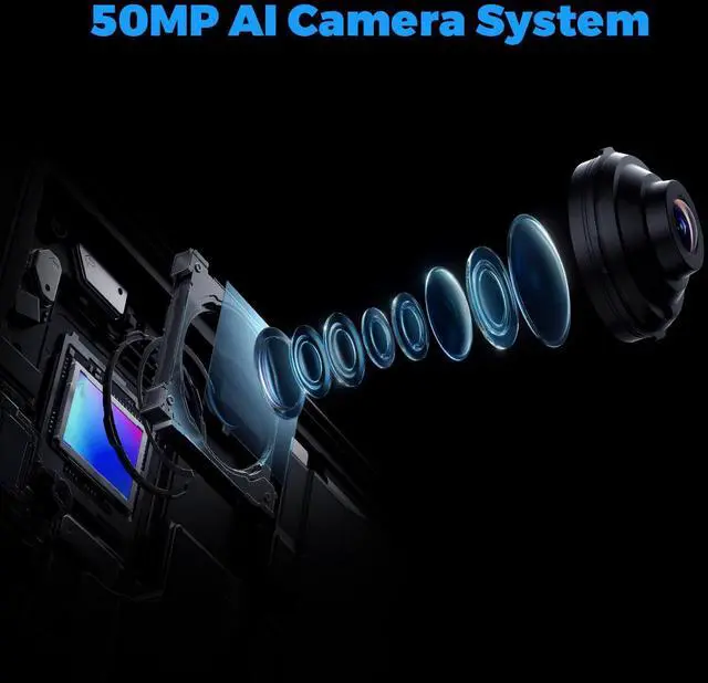 Alt view image 7 of 7 - FOXX G1 Gaming Smartphone Unlocked 4G Cellphone 6.56'' HD Display 120Hz 50MP Camera Android 14 Smartphone 8+256GB 5000mAh Battery Fast Charging Andriod Phone, Unlock Smart Phone, 4G Dual SIM, GPS