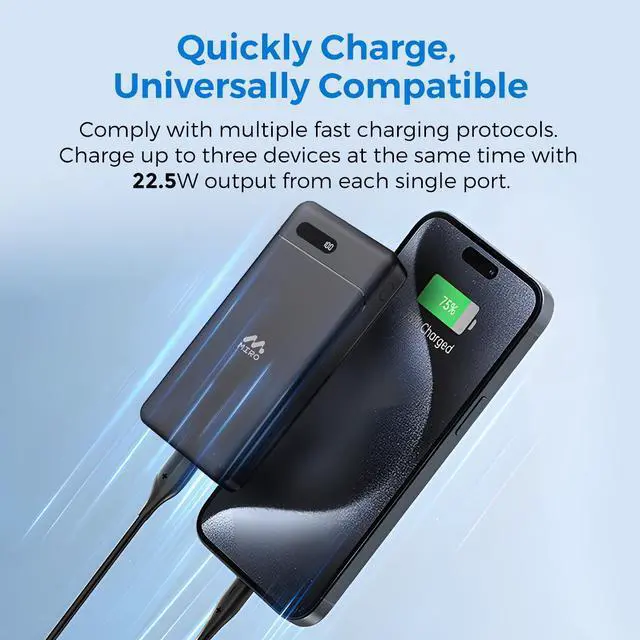 Alt view image 3 of 7 - MIRO Power Bank B7: Compact Powerhouse for On-the-Go Charging 10000mAh