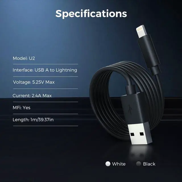 Alt view image 5 of 5 - MIRO U1-U4 Data Cables | Fast Charging for Apple & Type - C Devices | MFi & Smart Chip Protection