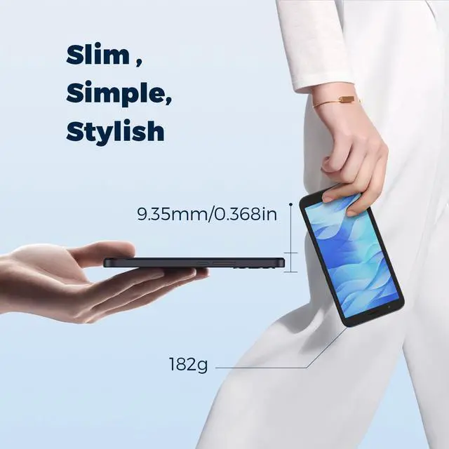 Alt view image 7 of 7 - MIRO A1 Cellphone 5.99'' HD IPS Incell 2.5D Display Octa-core Android 14 Smartphone 2+32GB TF, 3000mAh Battery Andriod Phone, Unlock Smart Phone, 4G Dual SIM, GPS,OTG- Blue