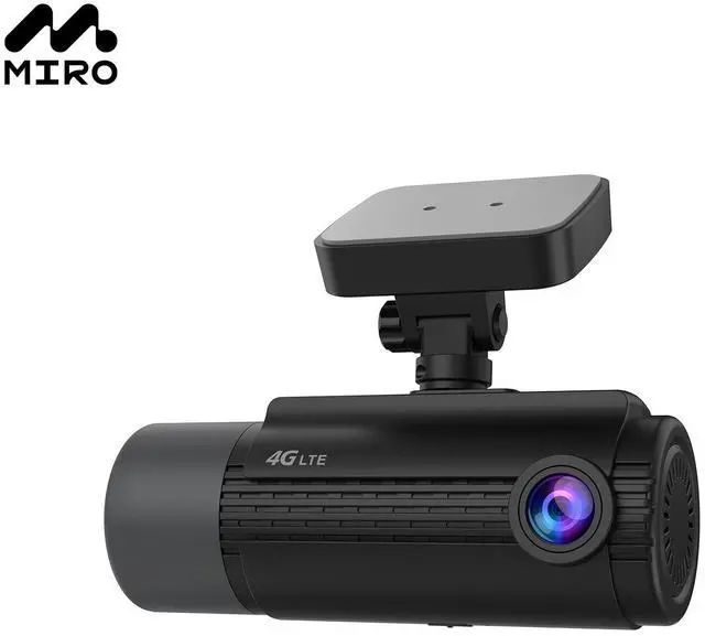 Main image of MIRO VI03 4G LTE Dual Dash Cam Front and Rear, 4K Front 1080P Full HD, Motion G-Sensor, 24H Parking Monitor, Connected Smart APP, GPS, Night Vision
