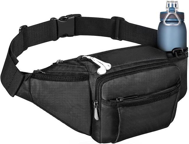 Fanny pack with drink holder best sale