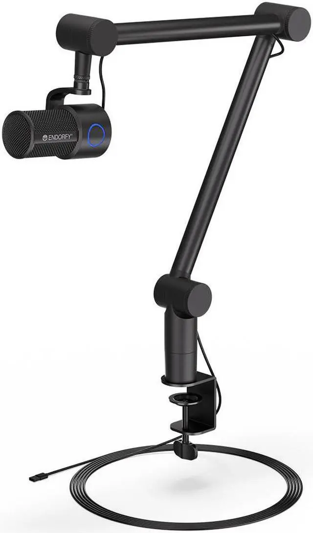 Main image of ENDORFY Solum Studio, USB Microphone for PC, streaming, podcast, Studio quality, high-resolution recording, Tap-to-mute with ring LED indicato, USB Plug & Play, Cardioid pattern, EY1B009