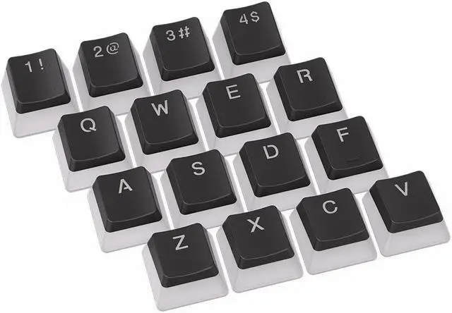 Main image of ENDORFY PBT Pudding Keycaps, US ANSI layout, Double Injection Technology, Broad keyboard compatibility, Silencing rubber Orings included, EY0E002