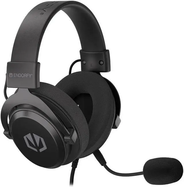 Main image of ENDORFY Viro Infra, over-ear, PC gaming headset with detachable microphone, 50 mm driver, gaming headphones with mic, Soft breathable fabric earpads, EY1A003