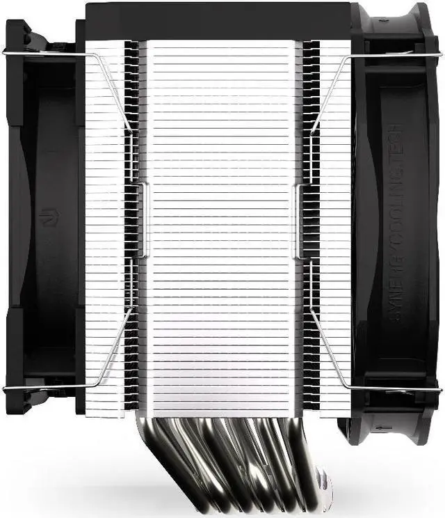 Alt view image 5 of 9 - ENDORFY Fortis 5 Dual Fan, high performance CPU cooler, 140 mm and 120 mm Fluctus fans, compatible with AM5, AM4, LGA1700, LGA1200, LGA1150 etc., TDP 220W, EY3A009