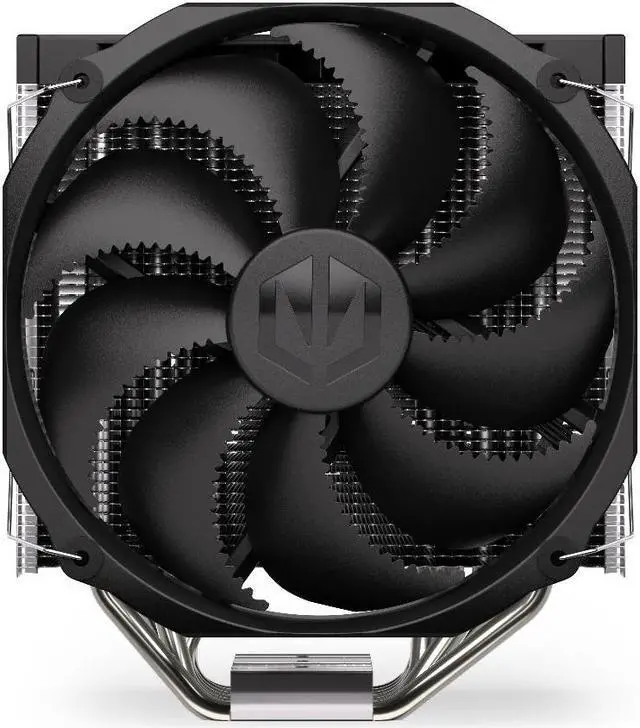 Alt view image 6 of 9 - ENDORFY Fortis 5 Dual Fan, high performance CPU cooler, 140 mm and 120 mm Fluctus fans, compatible with AM5, AM4, LGA1700, LGA1200, LGA1150 etc., TDP 220W, EY3A009