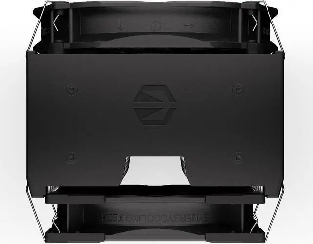 Alt view image 7 of 9 - ENDORFY Fortis 5 Dual Fan, high performance CPU cooler, 140 mm and 120 mm Fluctus fans, compatible with AM5, AM4, LGA1700, LGA1200, LGA1150 etc., TDP 220W, EY3A009