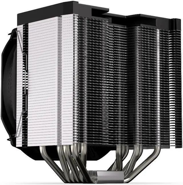 Alt view image 3 of 9 - ENDORFY Fortis 5, high performance CPU cooler, 140 mm PWM Fluctus fan, compatible with AM5, AM4, LGA1700, LGA1200, LGA1150 etc., TDP 220W, EY3A008