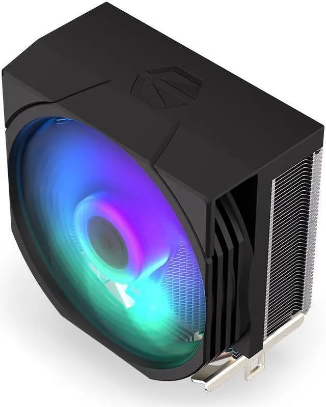 Alt view image 2 of 8 - ENDORFY Spartan 5 ARGB, CPU cooler, integrated Fluctus 120mm ARGB fan, Bright ARGB LED illumination, compatible with AM5, AM4, LGA1700, LGA1200, LGA1150 etc., EY3A002