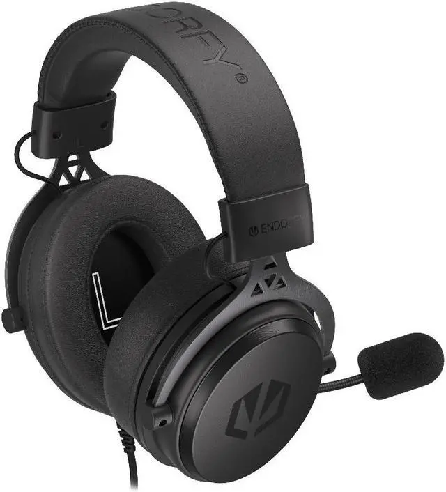 Alt view image 4 of 7 - ENDORFY VIRO, pc gaming headset, headphones with microphone, precise sound with 53 mm driver, detachable microphone, aluminium frame, soft memory foam earpads, EY1A002