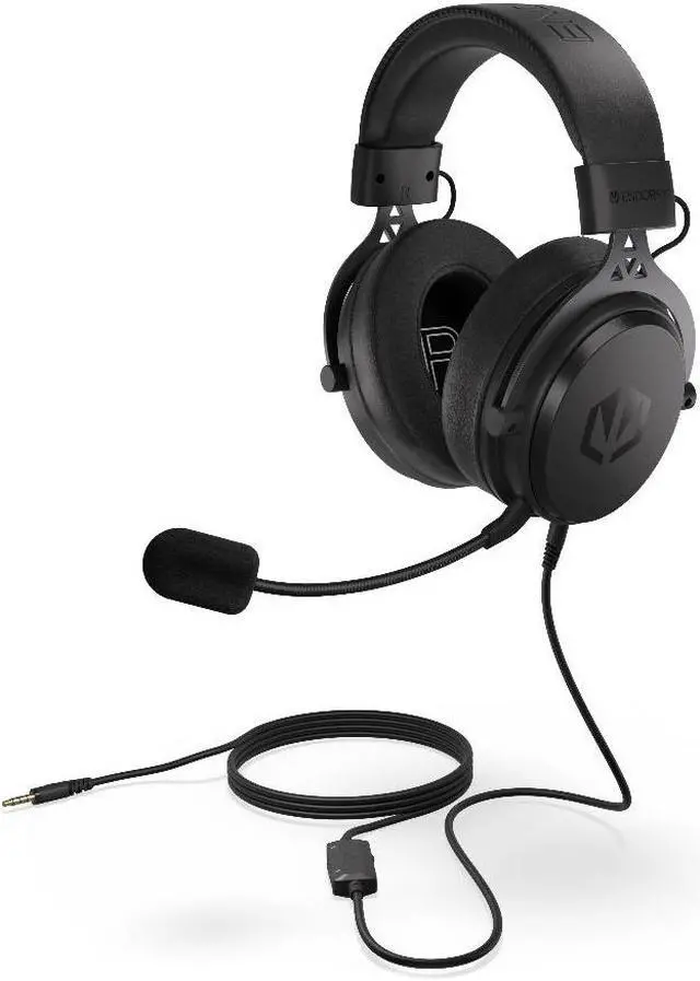 Alt view image 5 of 7 - ENDORFY VIRO, pc gaming headset, headphones with microphone, precise sound with 53 mm driver, detachable microphone, aluminium frame, soft memory foam earpads, EY1A002