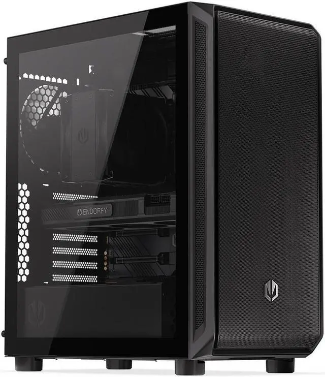 Main image of ENDORFY Arx 500 Air, ATX PC case, computer case, 5x140mm PWM fans included, matx case, up to 360mm, Maximum airflow, top and front mesh, EY2A010