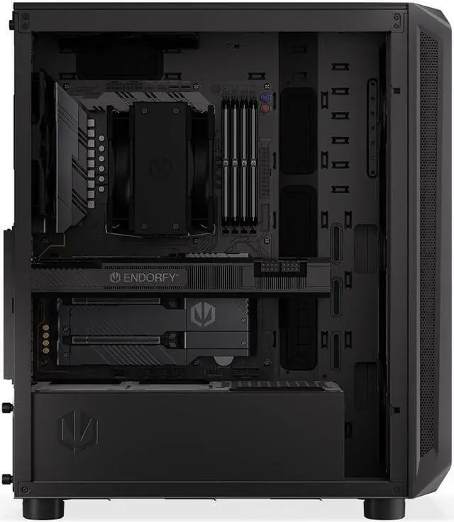 Alt view image 3 of 10 - ENDORFY Arx 500 Air, ATX PC case, computer case, 5x140mm PWM fans included, matx case, up to 360mm, Maximum airflow, top and front mesh, EY2A010