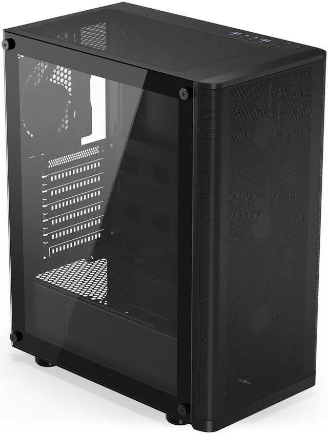 Alt view image 2 of 9 - ENDORFY Ventum 200 Air, ATX PC case, computer case, 4x120mm PWM fans included, matx case, radiator up to 360mm, Tempered glass side, top and front mesh, EY2A002