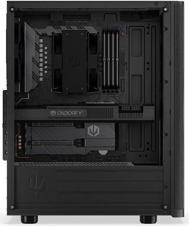 Alt view image 3 of 9 - ENDORFY Ventum 200 Air, ATX PC case, computer case, 4x120mm PWM fans included, matx case, radiator up to 360mm, Tempered glass side, top and front mesh, EY2A002