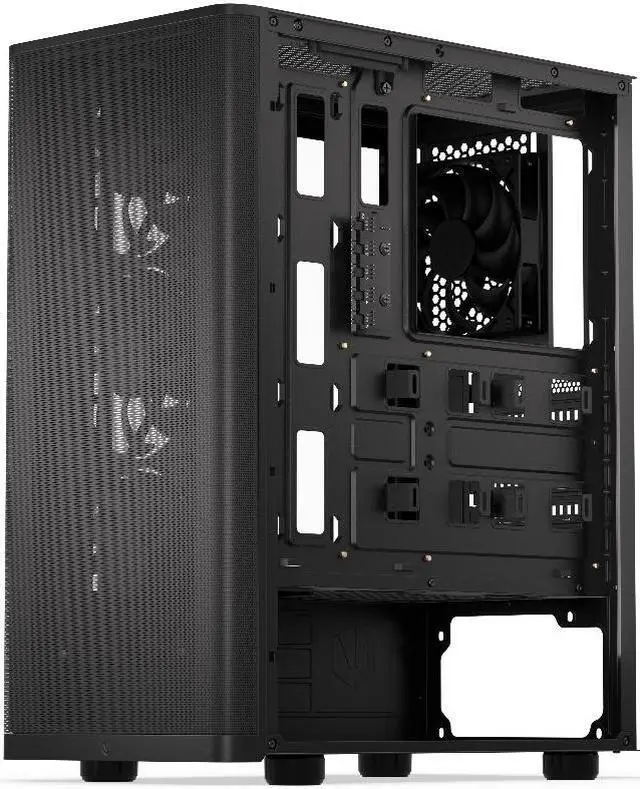 Alt view image 4 of 9 - ENDORFY Ventum 200 Air, ATX PC case, computer case, 4x120mm PWM fans included, matx case, radiator up to 360mm, Tempered glass side, top and front mesh, EY2A002