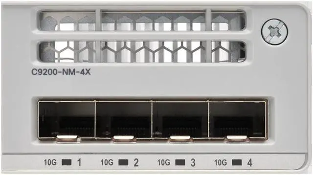 Main image of C9200-NM-4X -Catalyst 9000 Switch Modules Catalyst 9200 4 x 10GE Network Module, spare