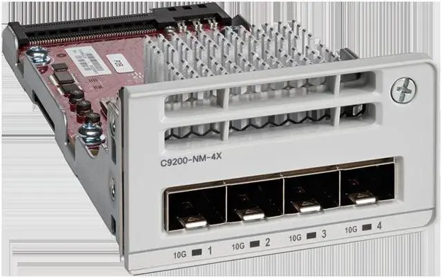 Alt view image 2 of 2 - C9200-NM-4X -Catalyst 9000 Switch Modules Catalyst 9200 4 x 10GE Network Module, spare