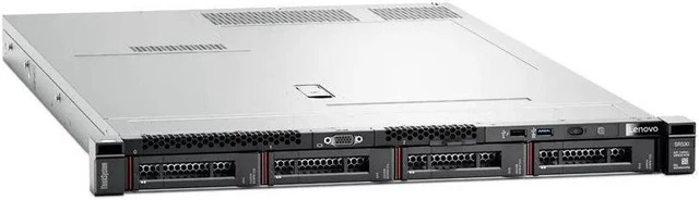 Alt view image 4 of 4 - Lenovo ThinkSystem SR250 Rack Server Bundle with Rail Kit, Windows Server 2019, Intel Xeon E-2136 6-Core 3.3GHz, 128GB DDR4, 8TB SSD, RAID