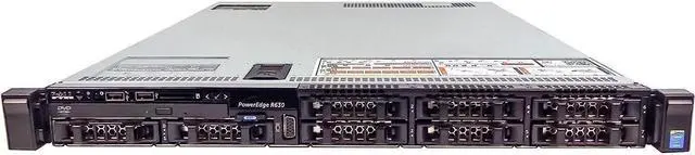 Main image of Premium Dell PowerEdge R630 8 Bay SFF 1U Rackmount Server, 2X Xeon E5-2680 V3 2.5GHz 12 Core, 192GB DDR4 RAM, 8X 900GB 10K SAS 2.5 Drives, 2X 750W PSUs