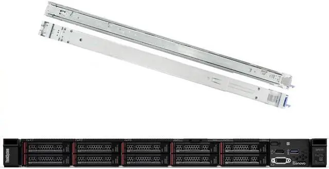 Main image of Lenovo ThinkSystem SR630 7X02A0CGNA 1U Rack Server - 1 x Intel Xeon Silver 4214 2.20 GHz - 16 GB RAM - Serial ATA/600 Controller - 2 Processor Support - Matrox G200 Up to 16 MB Graphic Card - Gigabit