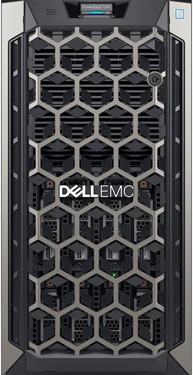 Alt view image 2 of 4 - Dell PowerEdge T340 Tower Server Bundle with 16GB USB Flash Drive, Intel Xeon E-2124 Quad-Core,16GB DDR4, 4TB SSD, RAID, Single PSU