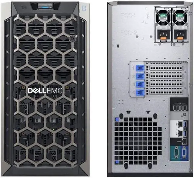Alt view image 4 of 4 - Dell PowerEdge T340 Tower Server, Intel Xeon E-2124 Quad-Core 3.3GHz 8MB, 32GB DDR4 RAM, 8TB Storage, RAID, iDRAC9, Single PSU (Re-newed)