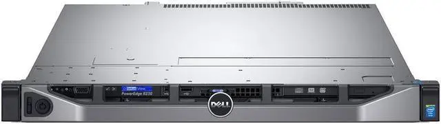 Alt view image 3 of 3 - Dell PowerEdge R230 Rack Server, Rail Kit, Windows 2016 STD OS, Intel Xeon E3-1230 v6 Quad-Core 3.5GHz 8MB, 32GB DDR4 RAM, 8TB Storage, RAID, Single PSU(Re-newed)
