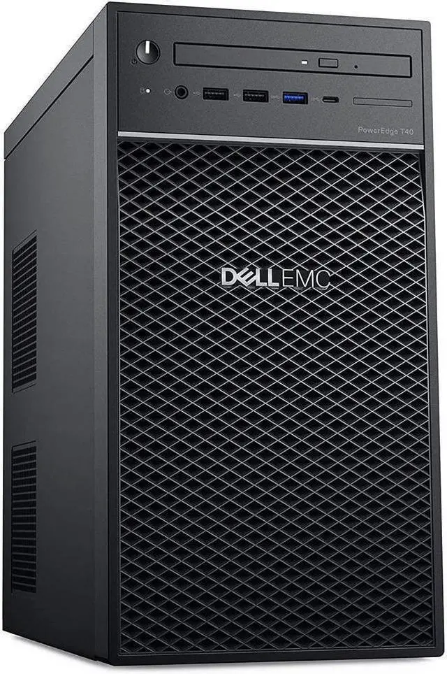Main image of Dell PowerEdge T40 Server, BTX Intel Xeon E-2224G 3.5GHz, 8GB 2666MT/s DDR4, 1TB 7.2K RPM SATA