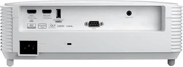 Alt view image 4 of 4 - Optoma GT1080HDRx Short Throw Gaming Projector | Enhanced Gaming Mode for 1080p 120Hz Gameplay at 8.4ms | 1080p and HDR support with 4K UHD input | Bright 3,800 Lumens for Day and Night| White