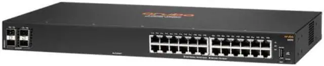 Alt view image 3 of 3 - Aruba 6300M is a managed switch featuring 24 ports, designed for rack-mounting. Its model number is JL658A