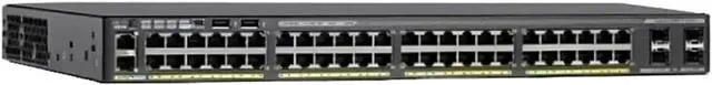 Alt view image 2 of 3 - WS-C2960X-48TS-LL 48 Ports Gigabit Ethernet Enterprise Network Switch